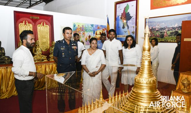 Commander of the Air Force, Air Marshal Udeni Rajapaksa