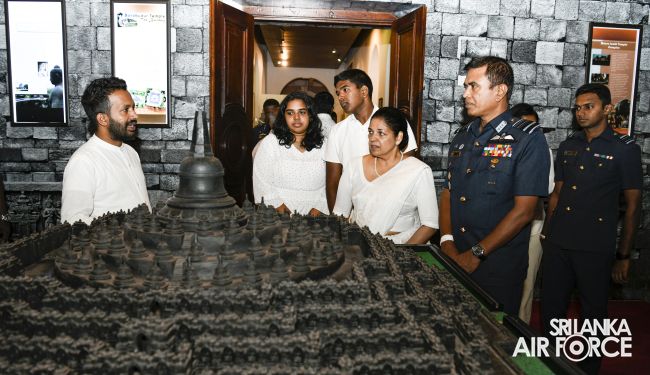 Commander of the Air Force, Air Marshal Udeni Rajapaksa