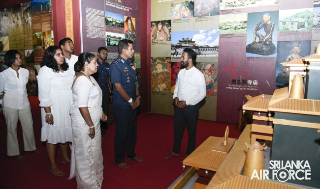Commander of the Air Force, Air Marshal Udeni Rajapaksa