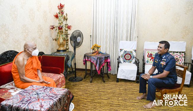 Commander of the Air Force, Air Marshal Udeni Rajapaksa