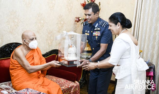 Commander of the Air Force, Air Marshal Udeni Rajapaksa
