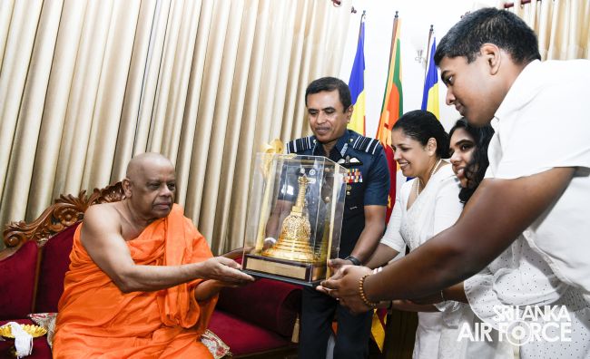 Commander of the Air Force, Air Marshal Udeni Rajapaksa