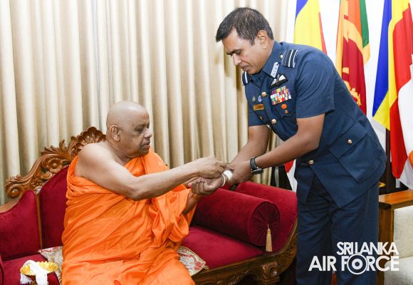 Commander of the Air Force, Air Marshal Udeni Rajapaksa