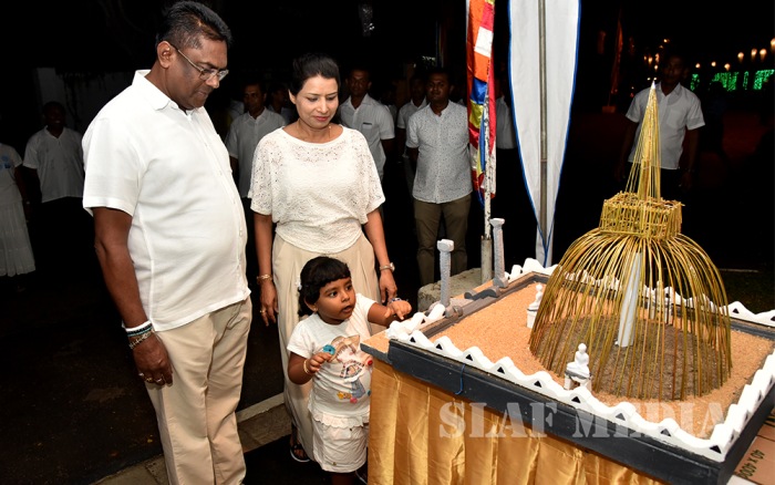 SLAF Commemorate Vesak