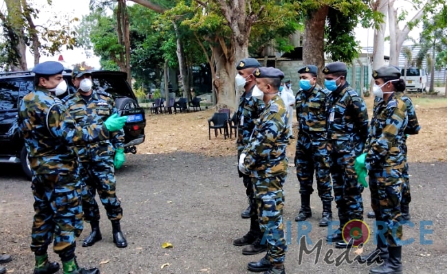 SLAF CBRNE Wing Continues Quarantine Measures of arriving passengers at BIA