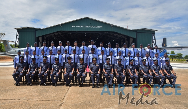 Commander of the Air Force Visits Sri Lanka Air Force Academy China Bay