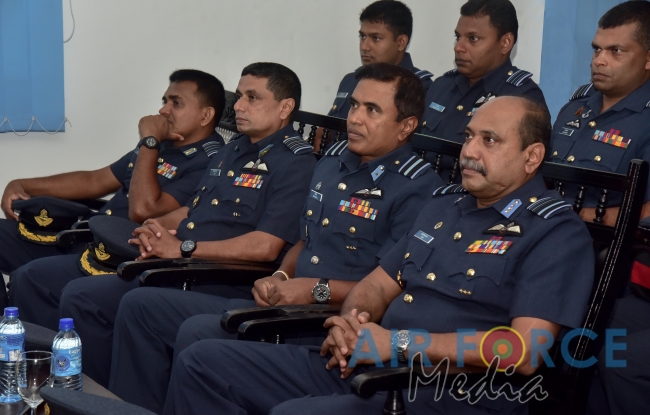 Commander of the Air Force Visits Sri Lanka Air Force Academy China Bay