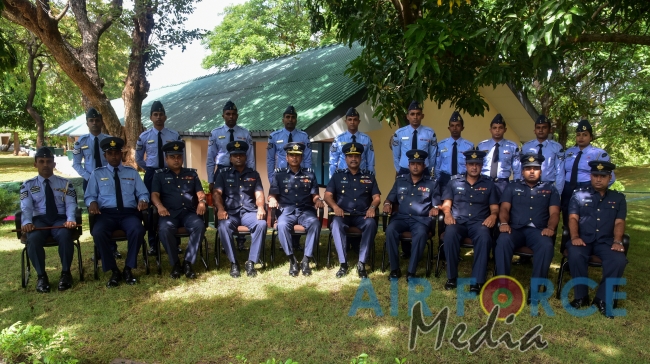 Commander of the Air Force Visits Sri Lanka Air Force Academy China Bay