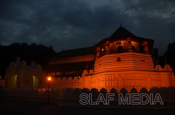 A Religious Ceremony at the Temple of Sacred Tooth