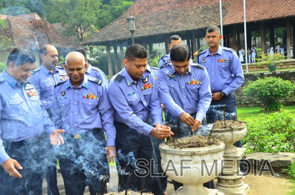 A Religious Ceremony at the Temple of Sacred Tooth