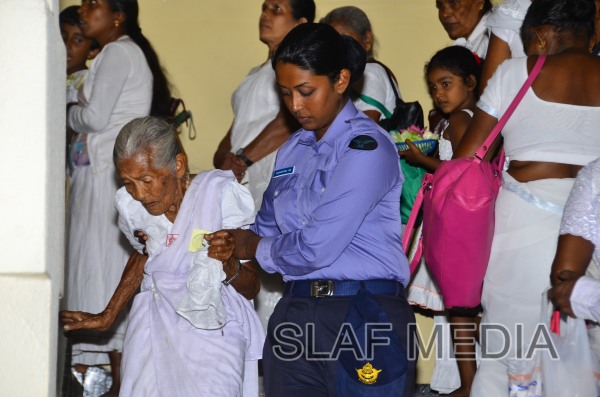 A Religious Ceremony at the Temple of Sacred Tooth