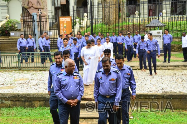 A Religious Ceremony at the Temple of Sacred Tooth