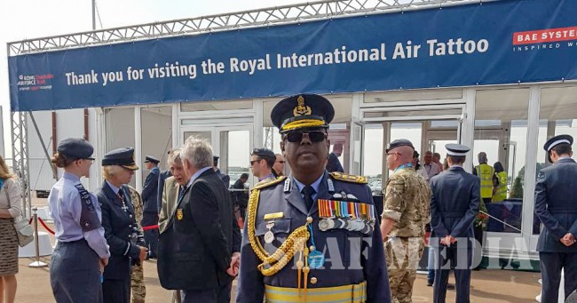 Commander attends RAF Centenary Celebrations and CAS’s Air Power Conference
