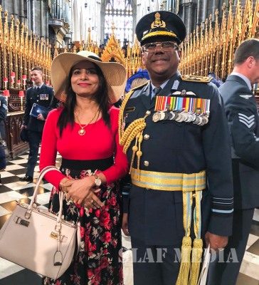 Commander attends RAF Centenary Celebrations and CAS’s Air Power Conference