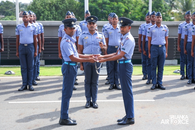 NEW COMMAND MASTER WARRANT OFFICER TAKES OVER DUTIES