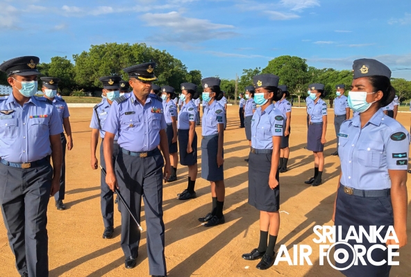 CHANGE OF COMMAND AT SLAF STATION WEERAWILA