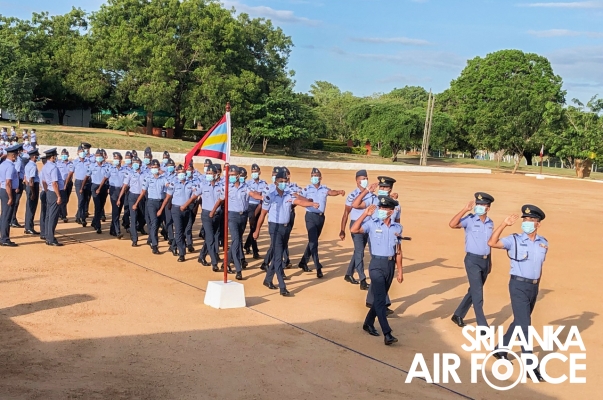 CHANGE OF COMMAND AT SLAF STATION WEERAWILA