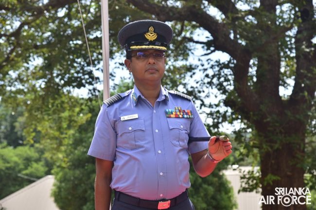 CHANGE OF COMMAND AT NO. 01 LEISURE AND RECREATION WING SRI LANKA AIR FORCE ACADEMY CHINA BAY