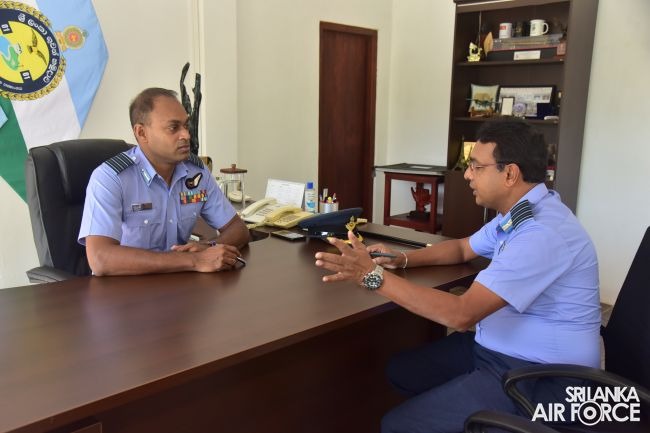 CHANGE OF COMMAND AT NO. 01 LEISURE AND RECREATION WING SRI LANKA AIR FORCE ACADEMY CHINA BAY