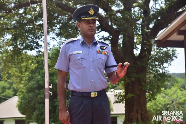 CHANGE OF COMMAND AT NO. 01 LEISURE AND RECREATION WING SRI LANKA AIR FORCE ACADEMY CHINA BAY