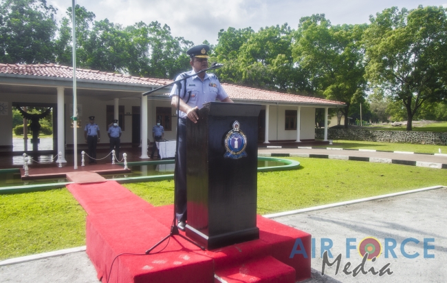 CHANGE OF COMMAND AT SLAF STATION AMPARA