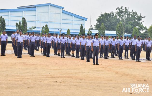 CHANGE OF COMMAND AT AIR FORCE ACADEMY CHINA BAY