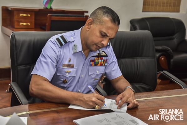 CHANGE OF COMMAND AT AIR FORCE ACADEMY CHINA BAY
