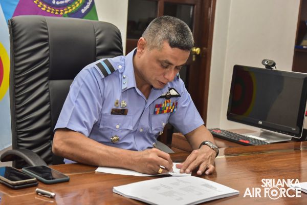 CHANGE OF COMMAND AT AIR FORCE ACADEMY CHINA BAY