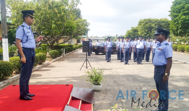 Change of Command at SLAF Station Katukurunda