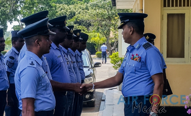 Change of Command at SLAF Station Katukurunda