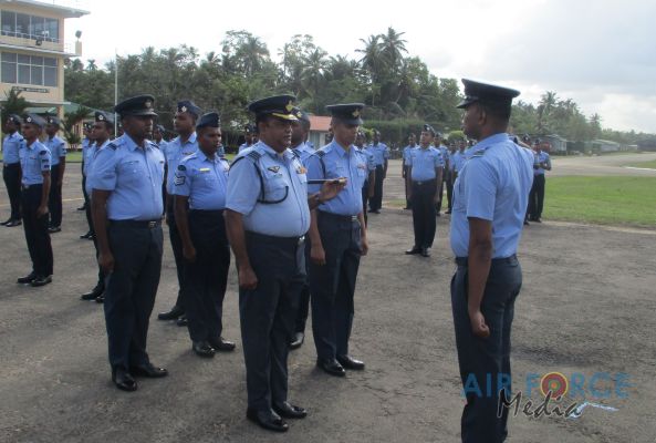 Change of Command at SLAF Station Katukurunda