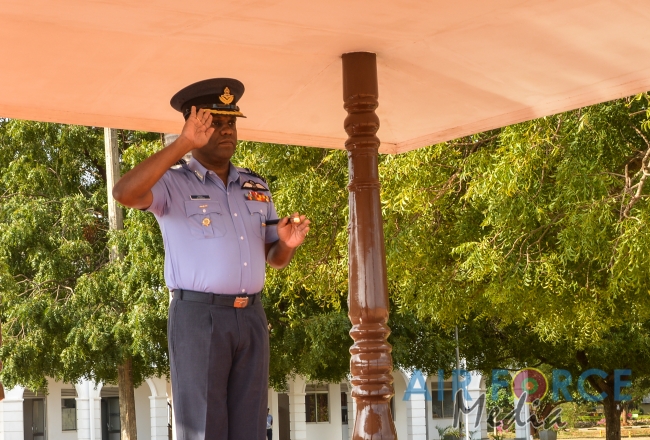 Change of Command at SLAF Station Palaly
