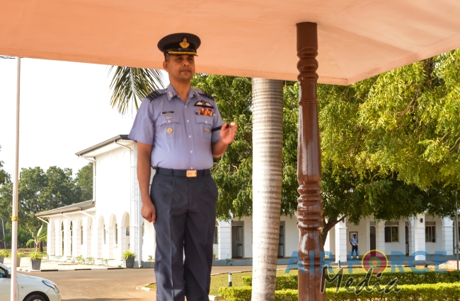 Change of Command at SLAF Station Palaly