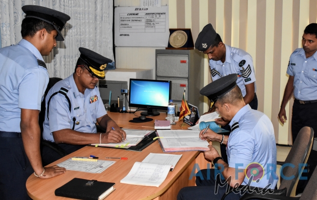 Change of Command at the SLAF Regiment Training School Vanni