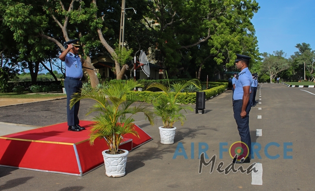Change of Command at Sri Lanka Air Force Station Weerawila