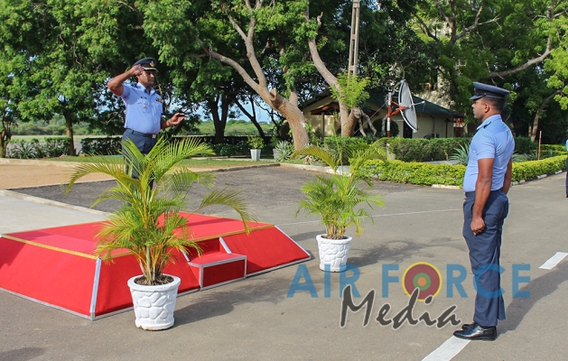 Change of Command at Sri Lanka Air Force Station Weerawila
