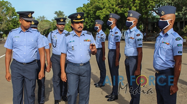Change of Command at Sri Lanka Air Force Station Weerawila