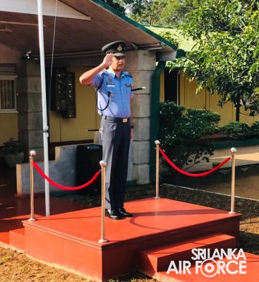 CHANGE OF COMMAND AT AIR DEFENCE GUNNERY TRAINING SCHOOL, SLAF STATION IRANAMADU