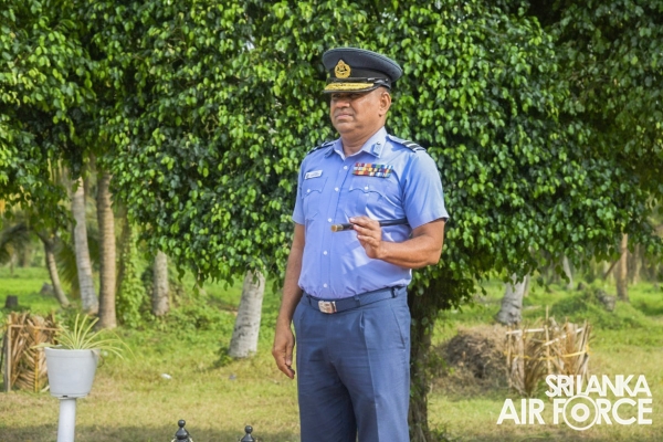 CHANGE OF COMMAND AT THE EQUIPMENT PROVISIONING AND ACCOUNTING UNIT SRI LANKA AIR FORCE BASE KATUNAYAKE