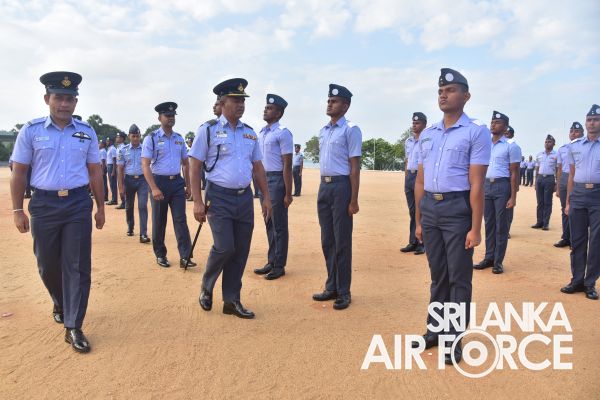 CHANGE OF COMMAND AT GROUND TRAINING WING, SLAF ACADEMY CHINA BAY