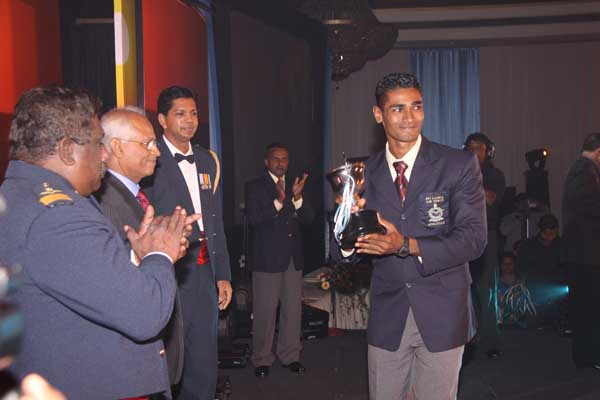 The Varatharasa trophy, awarded to the most outstanding SLAF sportsman for-2008 The Varatharasa trophy, awarded to the most outstanding SLAF sportsman for-2008