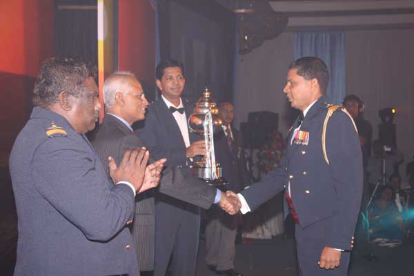 The Varatharasa trophy, awarded to the most outstanding SLAF sportsman for-2008 The Varatharasa trophy, awarded to the most outstanding SLAF sportsman for-2008