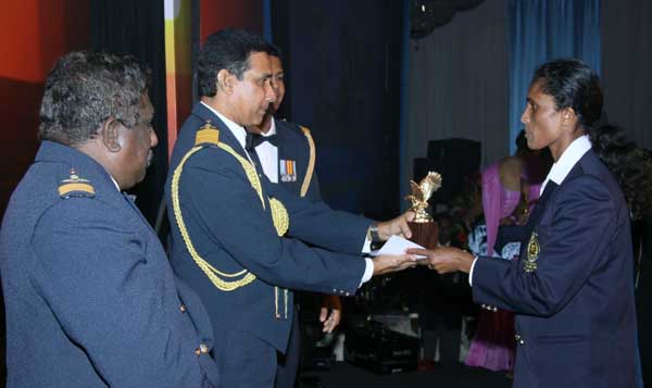 The Varatharasa trophy, awarded to the most outstanding SLAF sportsman for-2008 The Varatharasa trophy, awarded to the most outstanding SLAF sportsman for-2008