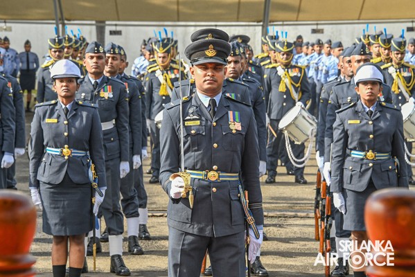COMMISSIONING PARADE AT AIR FORCE HEADQUARTERS
