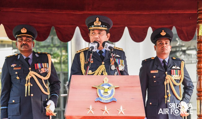 COMMISSIONING PARADE AT AIR FORCE HEADQUARTERS