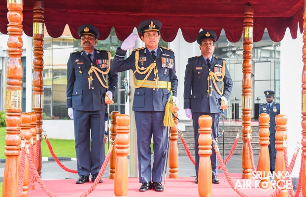 COMMISSIONING PARADE AT AIR FORCE HEADQUARTERS