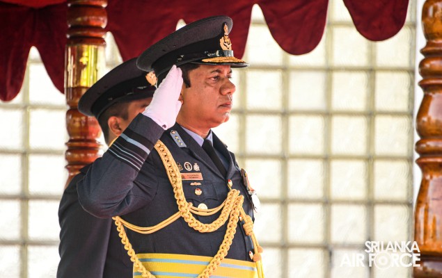 COMMISSIONING PARADE AT AIR FORCE HEADQUARTERS