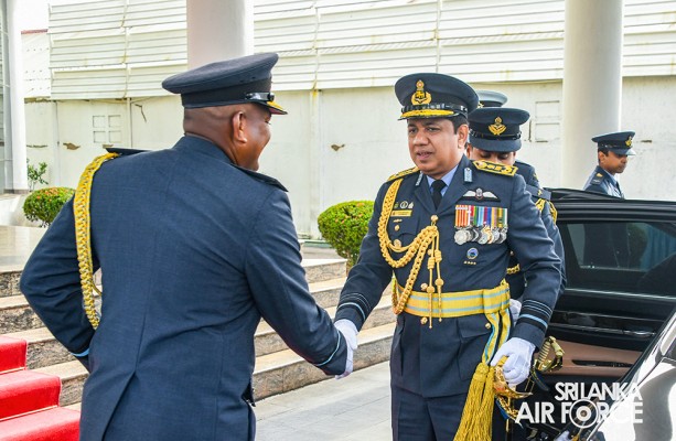COMMISSIONING PARADE AT AIR FORCE HEADQUARTERS