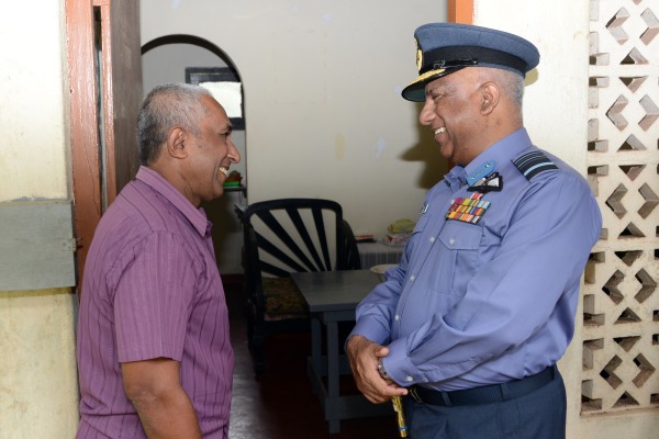 Commander Visits Slesa Elders Home Katana