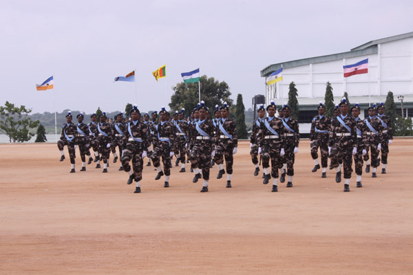 Commissionning and Passing Out Parade